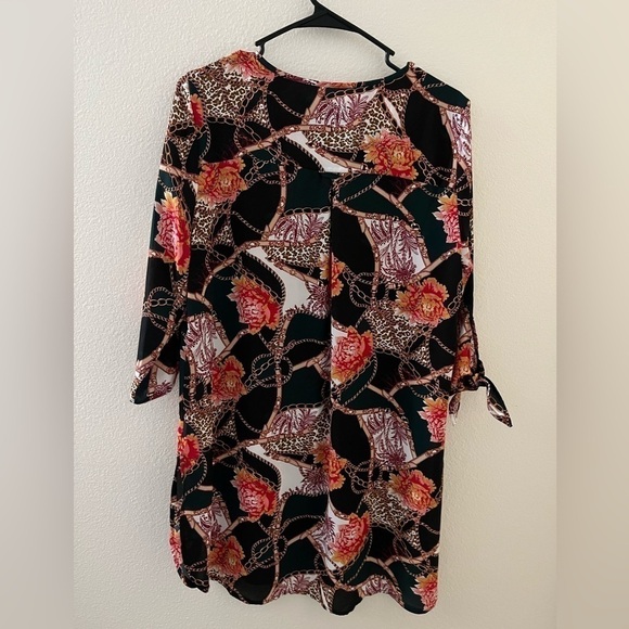 Dress Barn Polyester Long Sleeve Shirt Dress M - Picture 5 of 5